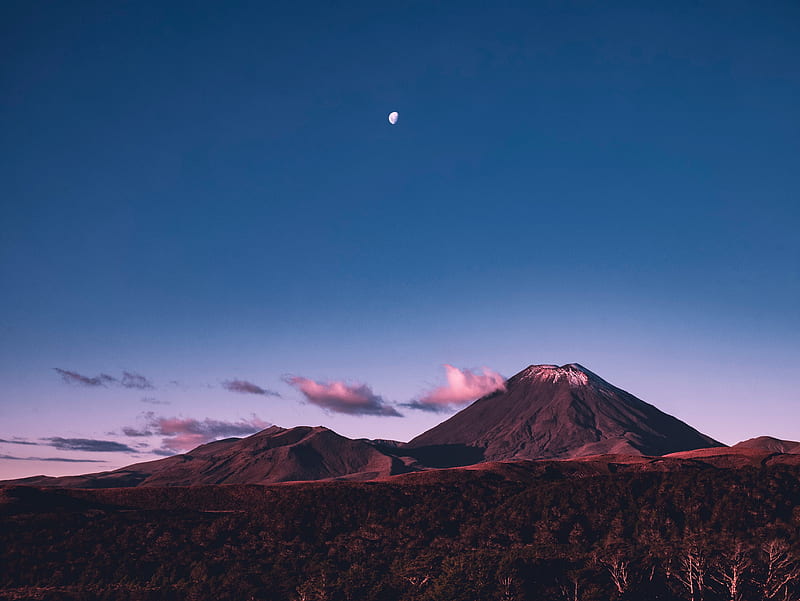 Landscape Volcano, HD wallpaper