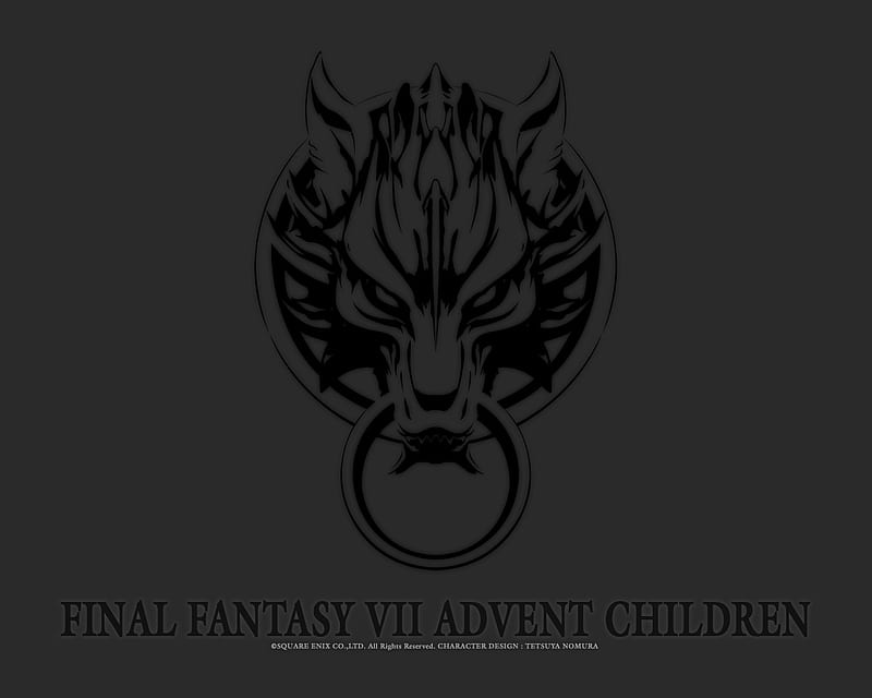 Final Fantasy VII (Advent Children), game final fantasy, action, heart, advent children, seven, lion, rpg, HD wallpaper