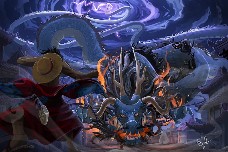 Luffy vs Kaido & Big Mom em 2022, Anime, Animes wallpapers, Personagens de  anime