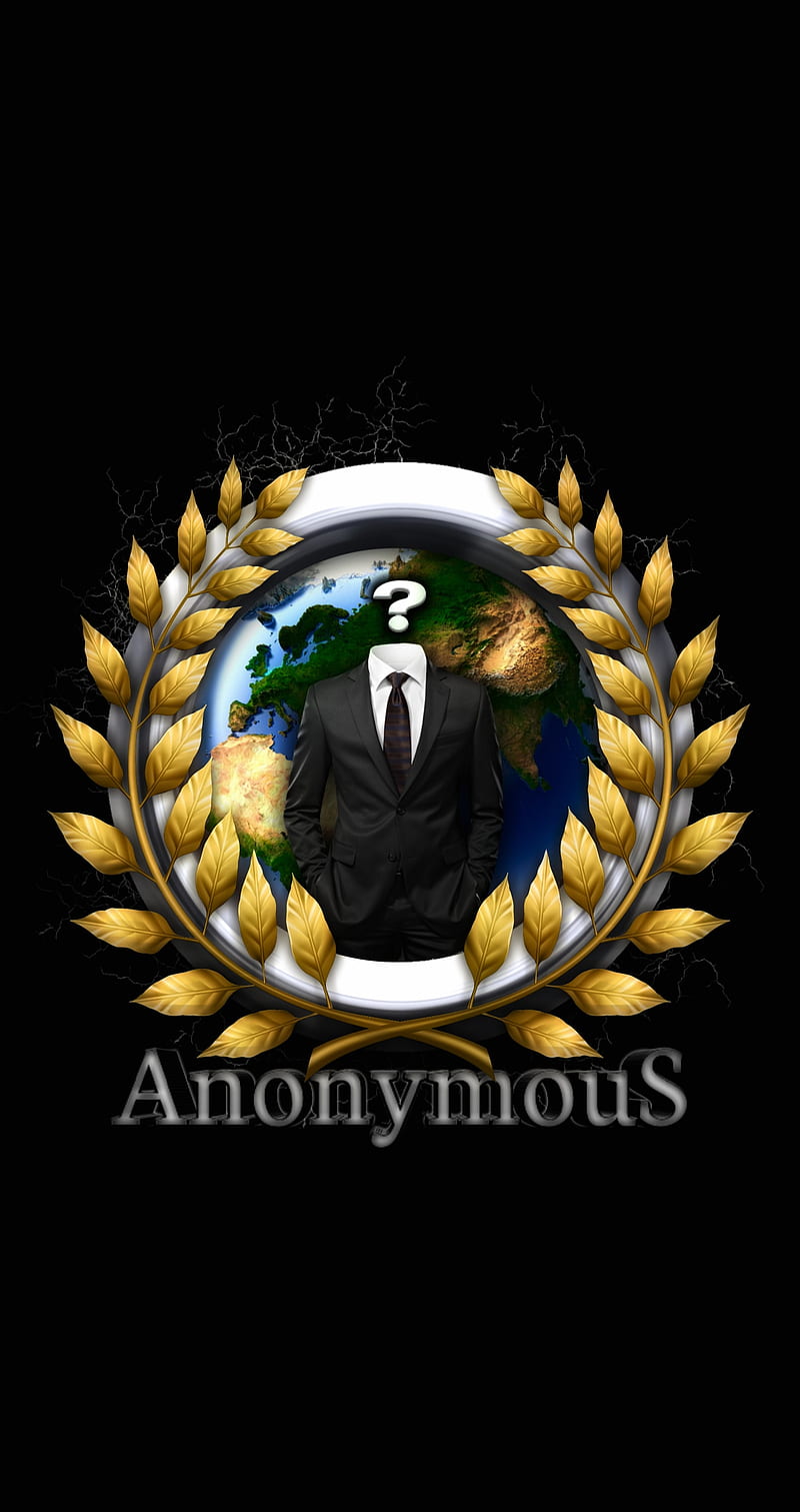 3D Anonymous, anonymous, black, HD phone wallpaper
