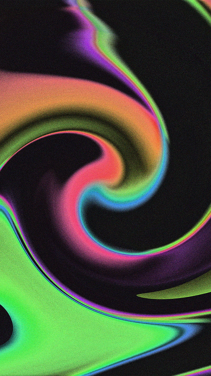 Abstract Liquid Wall, abstract, black, colorful, colors, gradient, grain, liquid, liquify, mix, vintage, HD phone wallpaper