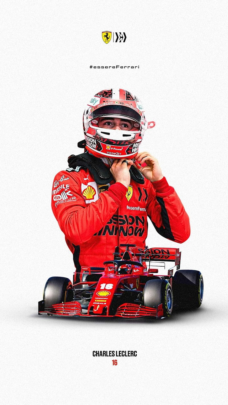 Charles Leclerc, car, champion, driver, f1, ferrari, formula, formula one, italy, race, red, HD phone wallpaper