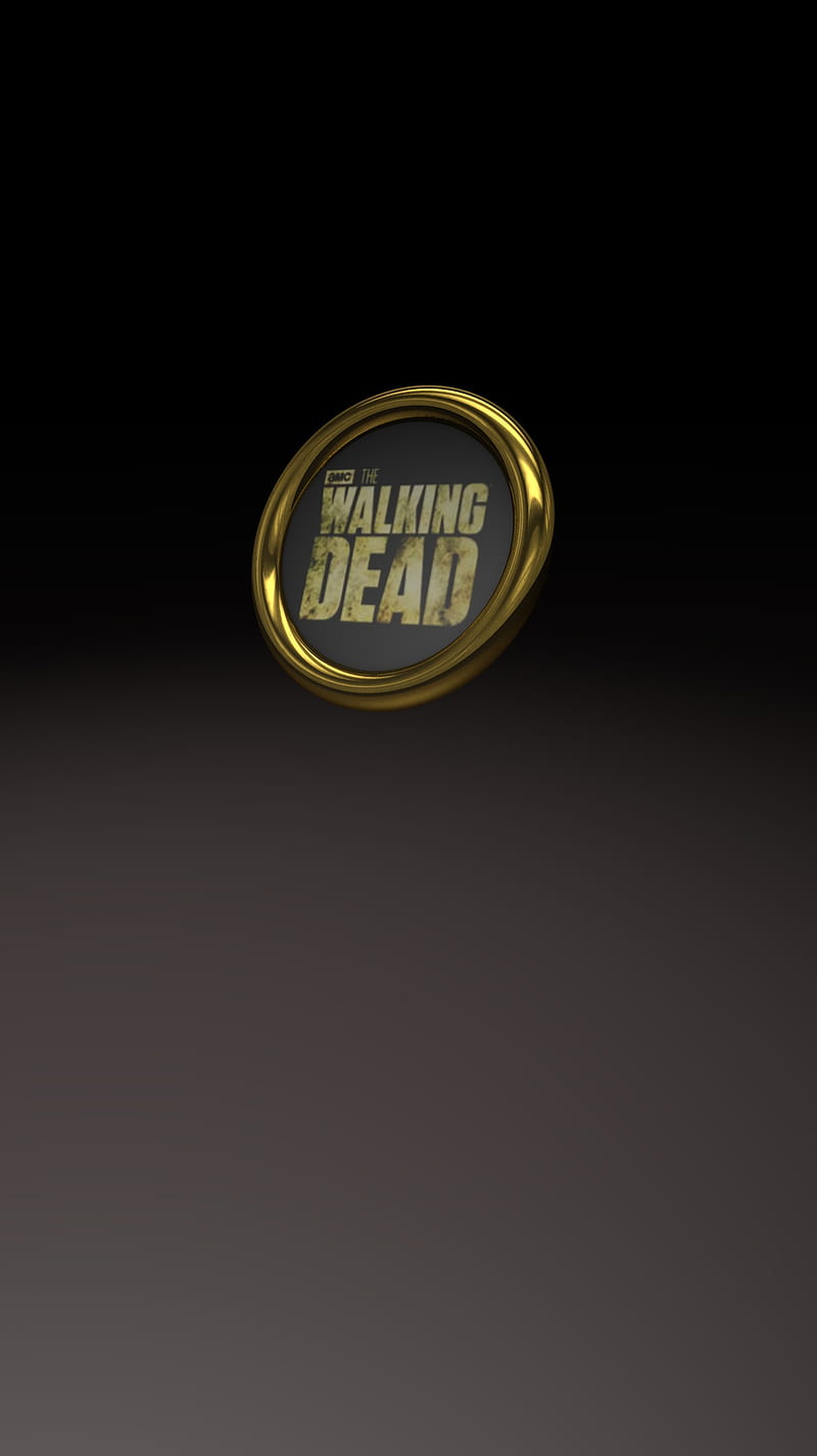 Goldner Ring TWD, s7 edge, samsung, the wlaking dead, twd, HD phone wallpaper