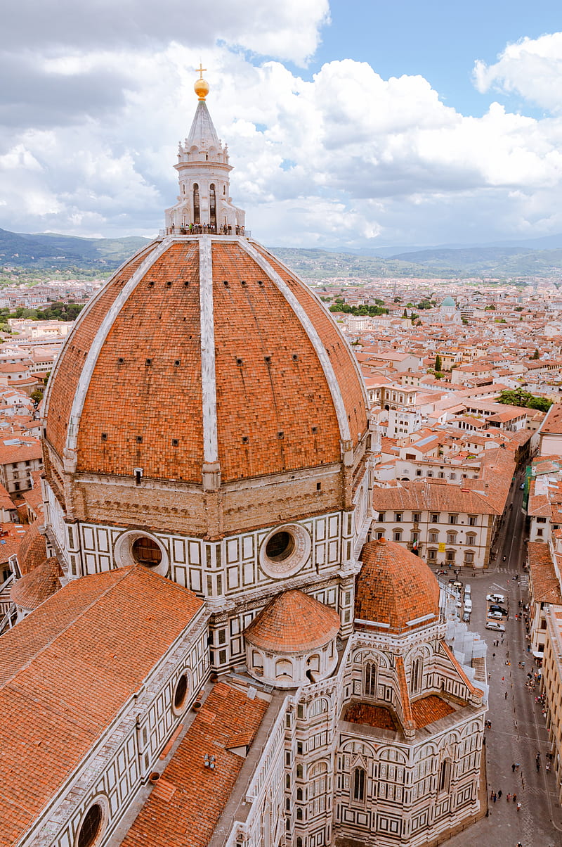 temple, architecture, city, florence, italy, HD phone wallpaper