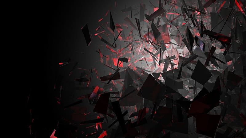Red glass, bg, black, red, abstract, HD wallpaper | Peakpx