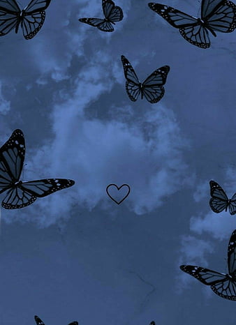 Cute butterfly, aesthetic, HD phone wallpaper