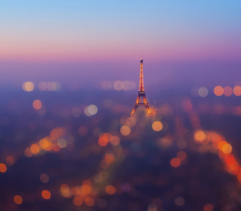 Eiffel Tower, bokeh, france, glitter, paris, skin, pink, eiffel touwer, HD wallpaper