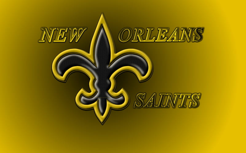 Download New Orleans Saints Classic Logo Wallpaper