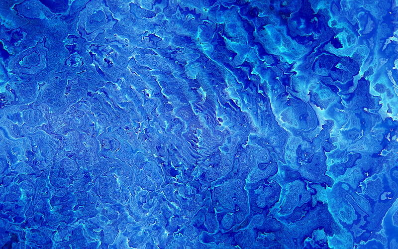blue water texture, macro, water patterns, blue wavy background, blue backgrounds, 3D water textures, wavy backgrounds, waves, water textures, water wavy textures, water backgrounds, HD wallpaper