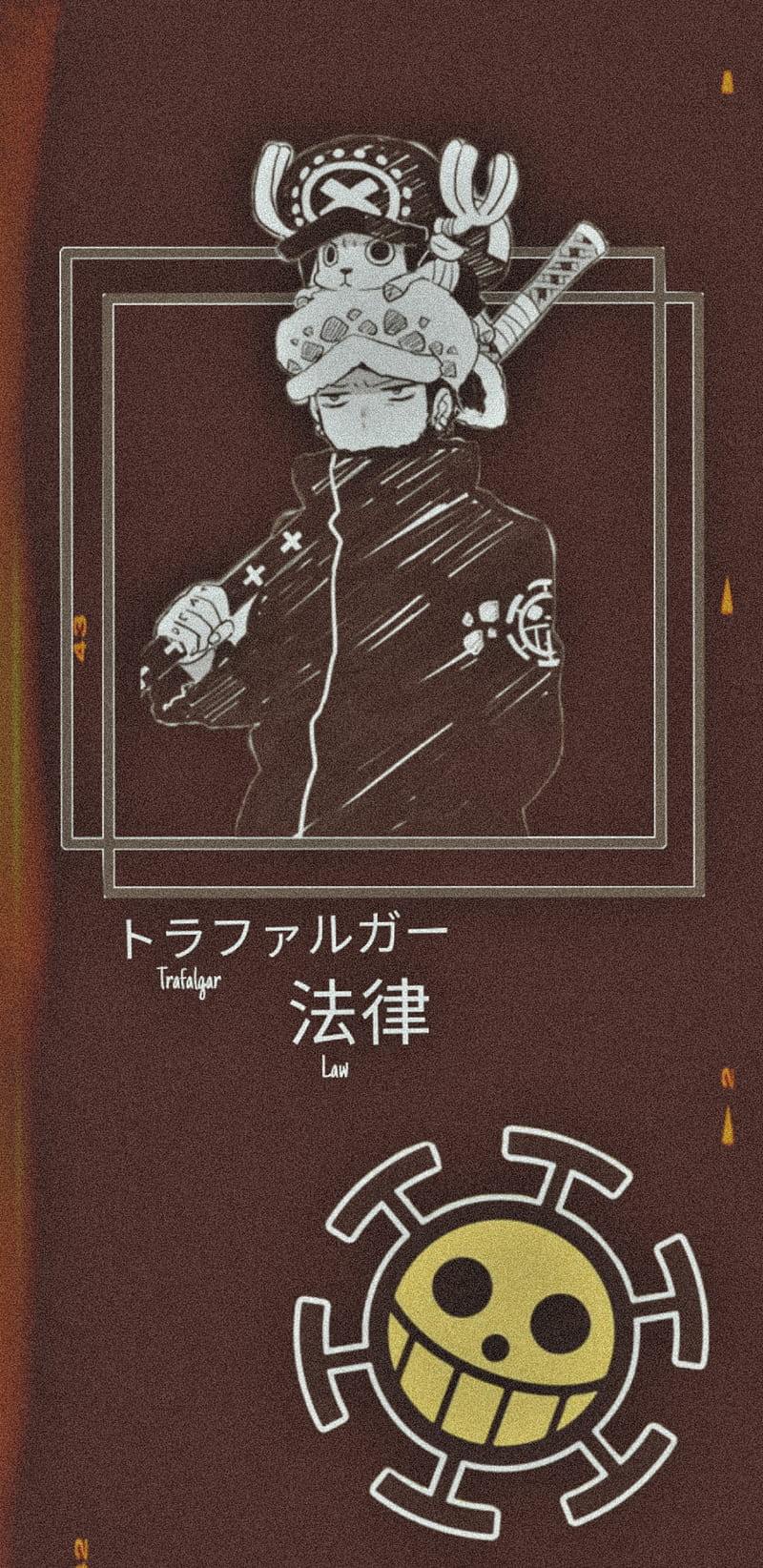 Trafalgar Law, animated character, anime, one piece, HD phone wallpaper