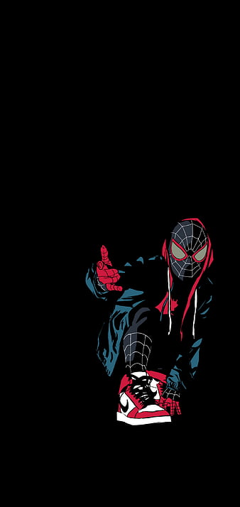Dark Spiderman, android, dark, HD phone wallpaper | Peakpx