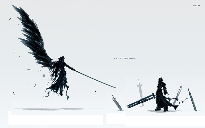 sephiroth, warrior, sword, angel, HD wallpaper