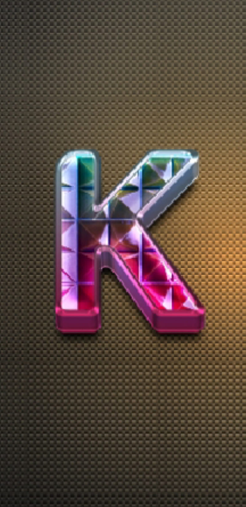 Letter k, alphabet, alphabets, blue, brown, letter, letters, pink, HD phone wallpaper