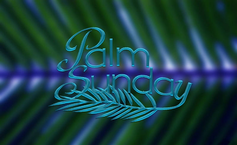 Palm Sunday, Sunday, Easter, Palm, HD wallpaper