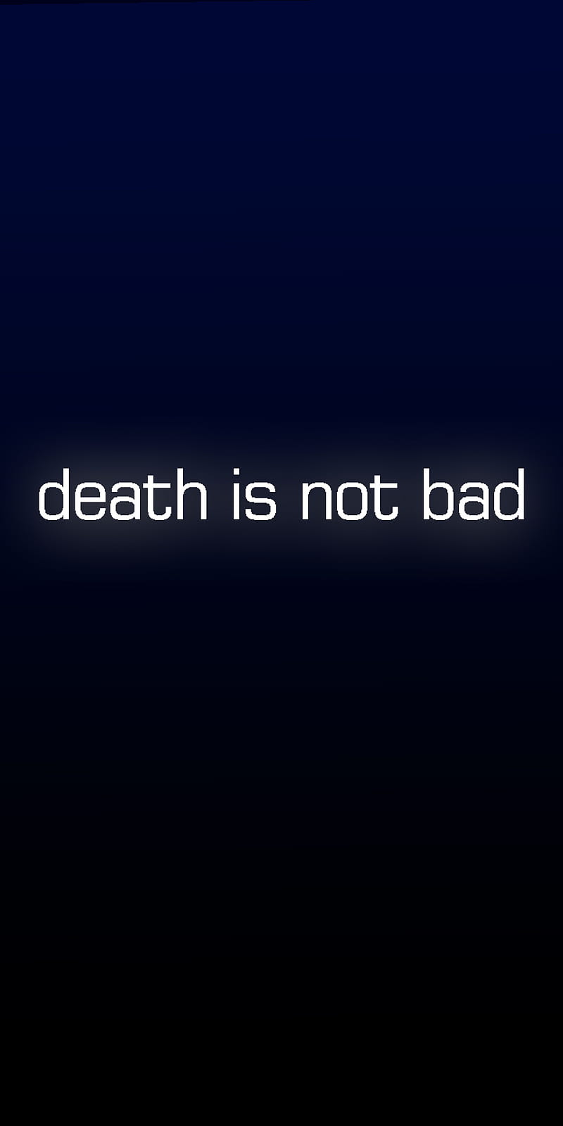 deathisnotbad, afterlife, death, life, word, HD phone wallpaper