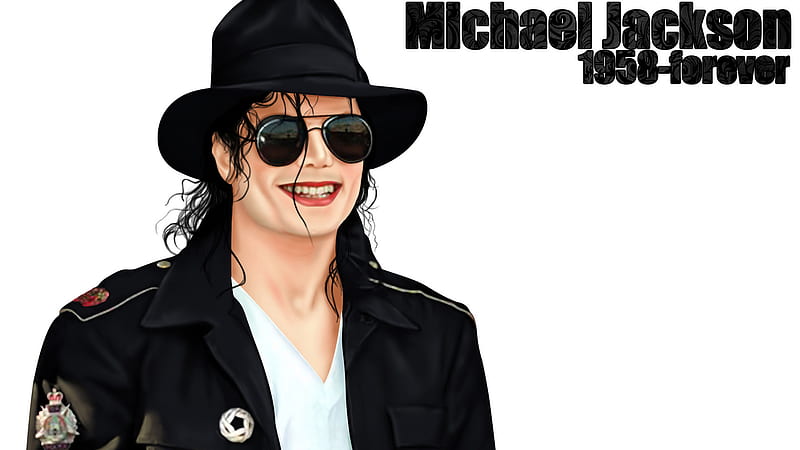 Michael Jackson With Black Coat Hat And Sunglass Michael Jackson, HD wallpaper