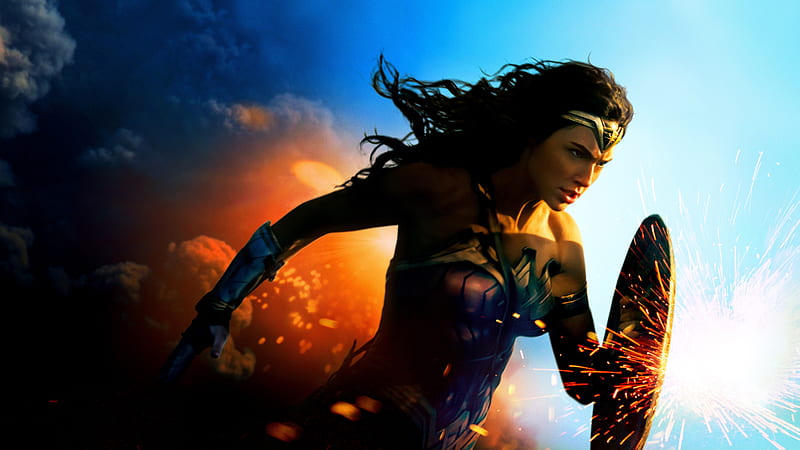 New Wonder Woman, wonder-woman, superheroes, gal-gadot, HD wallpaper