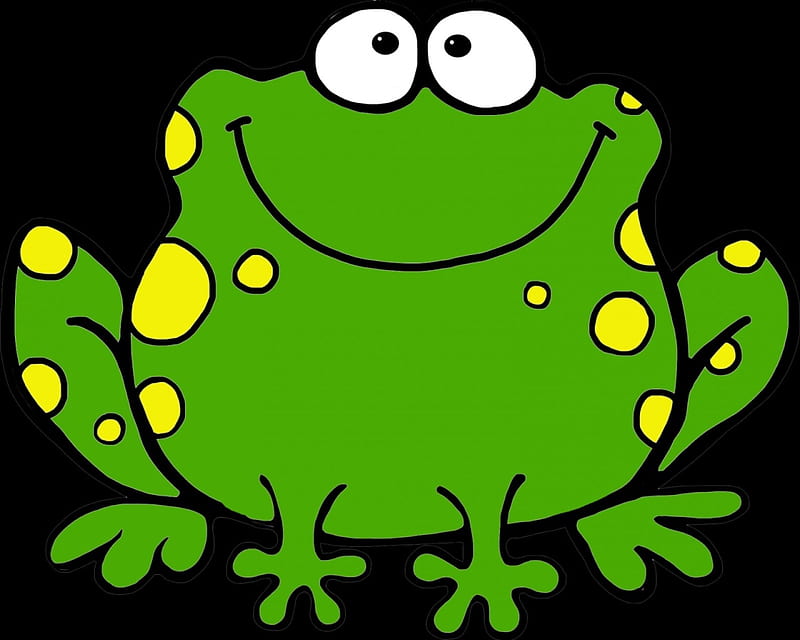 Jumper, frog, art, green, funny, HD wallpaper