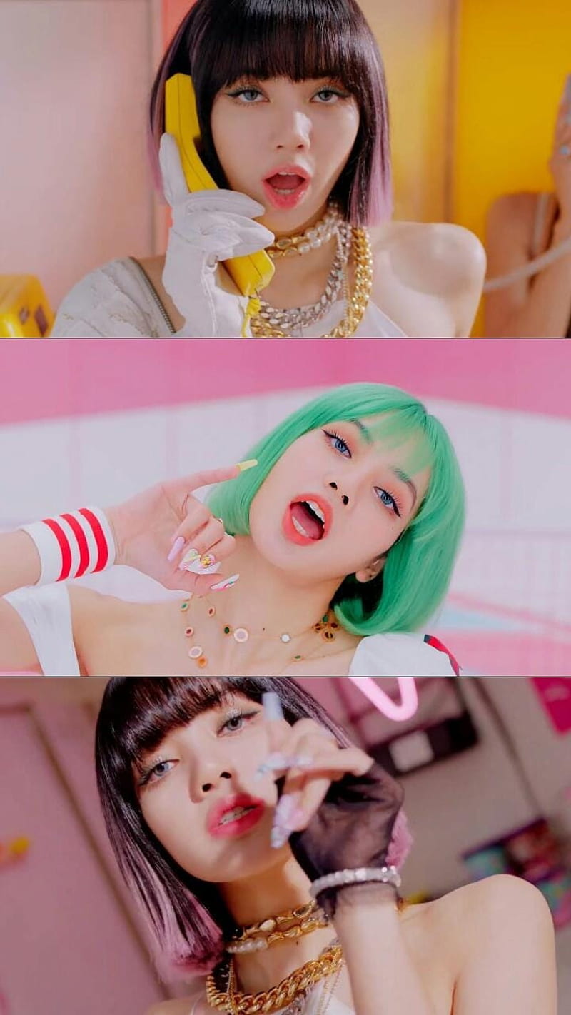 Lisa - Blackpink, blink, cream, dance, ice, korea, kpop, lalalisa, lalisa, mv, HD phone wallpaper