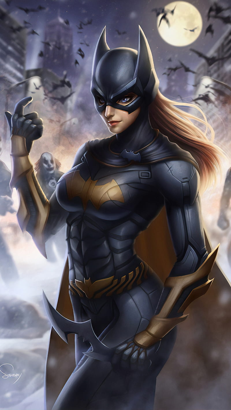 Batgirl, arte, Fondo de pantalla de teléfono HD | Peakpx