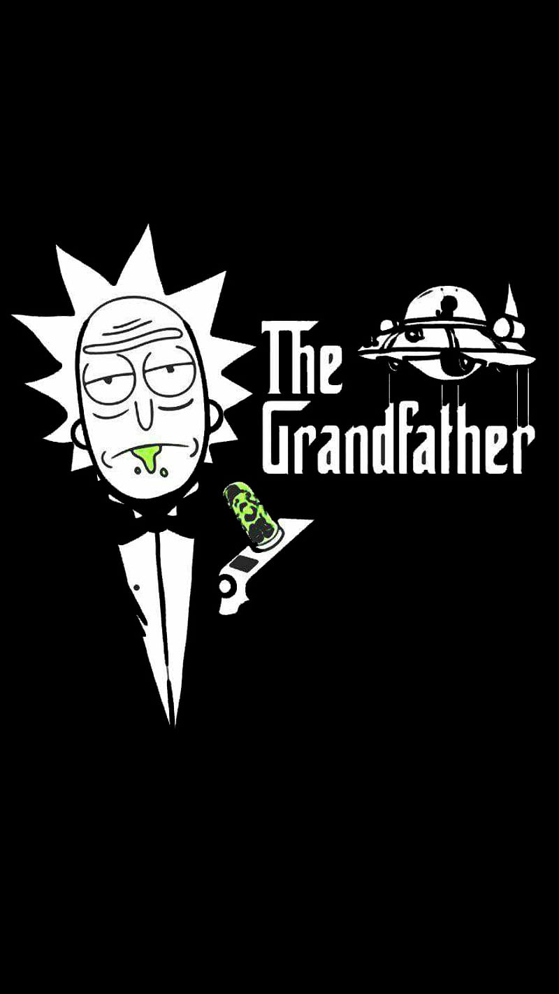 The Godfather, rick, rick and morty, HD phone wallpaper | Peakpx