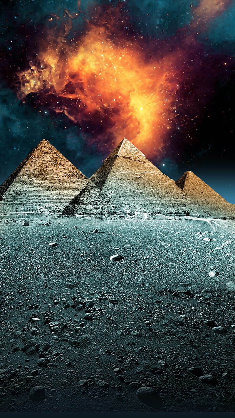 Mystic Pyramids , Fenrir, HD phone wallpaper