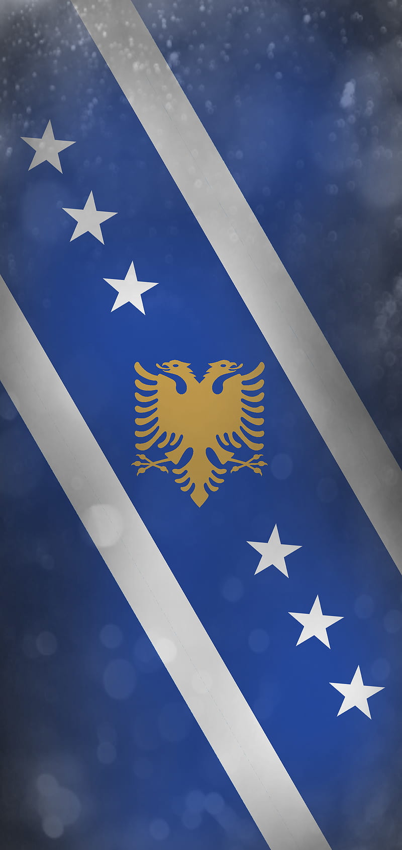 Kosovo, albanian, balkan, europe, flag, flags, kosovar, HD phone wallpaper