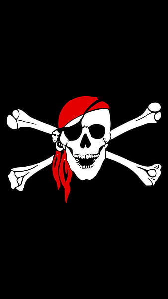Pirate_skull, pirate-skull, HD wallpaper | Peakpx
