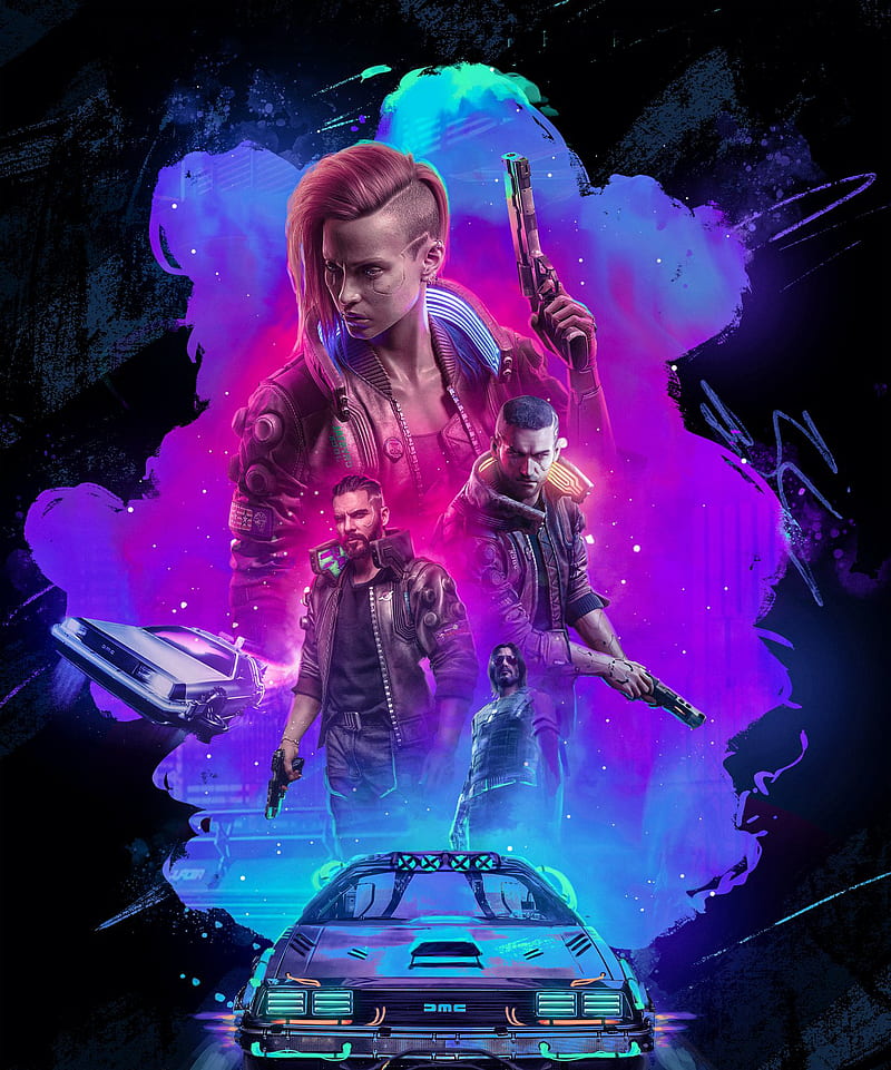Cyberpunk 2077 Official Poster, HD phone wallpaper
