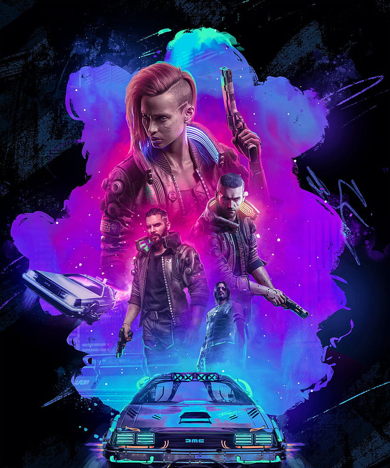 1920x1080px, 1080P free download | Cyberpunk 2077 Official Poster, HD ...