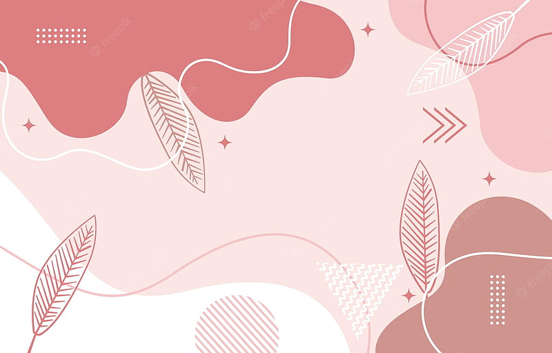 Premium Vector. Aesthetic cute pastel pink backdrop illustration perfect  for backdrop postcard background banner for your design, HD wallpaper