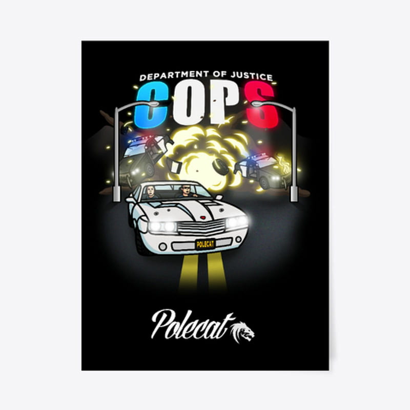 DOJRP Poster, fivem, grandtheftautov, gta5, pc, polecat324, role-play, HD phone wallpaper