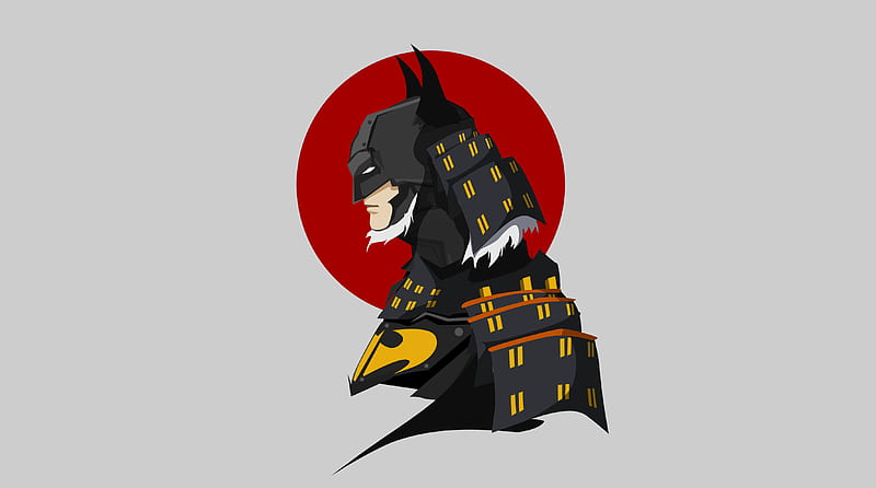 Batman Minimalist, batman, superheroes, minimalist, minimalism, HD wallpaper