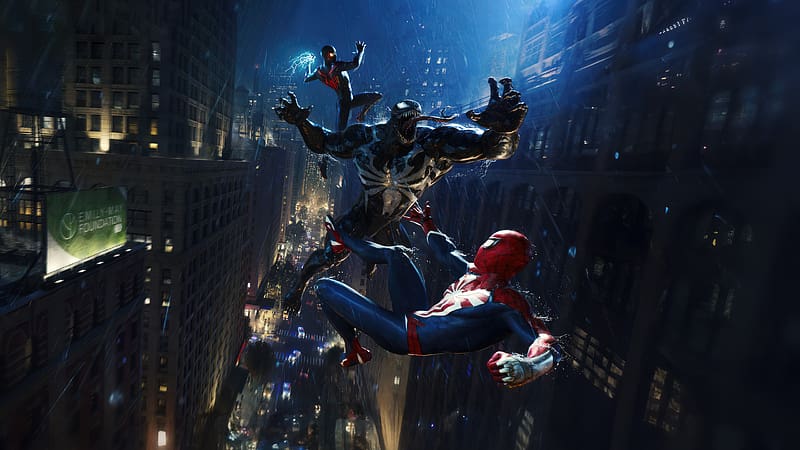 Marvels Spider Man 2 Be Greater Together , marvels-spider-man-2, spider-man-2, spiderman-2, venom, superheroes, artwork, games, artist, digital-art, HD wallpaper
