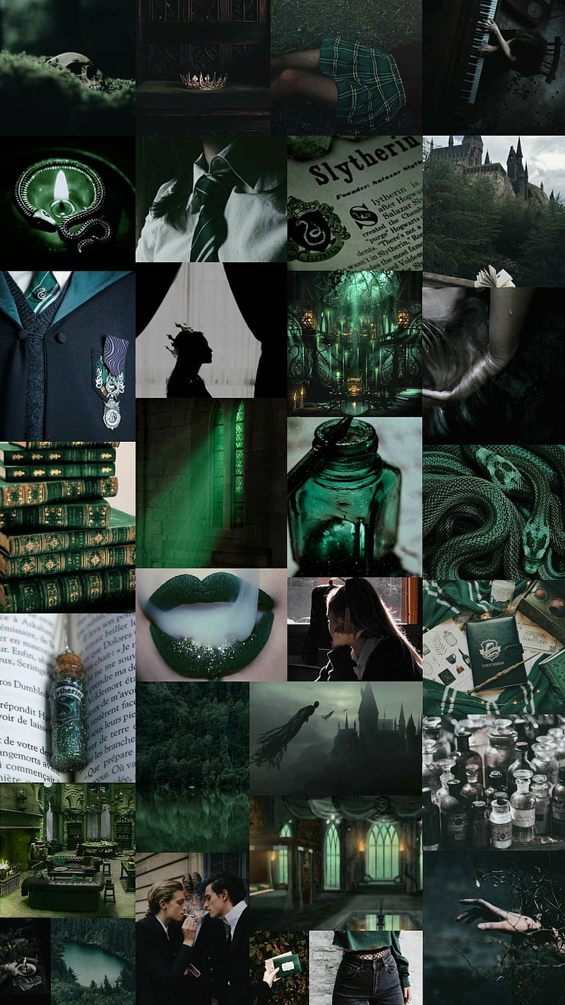 Slytherin, verde, hogwarts, Fondo de pantalla de teléfono HD | Peakpx