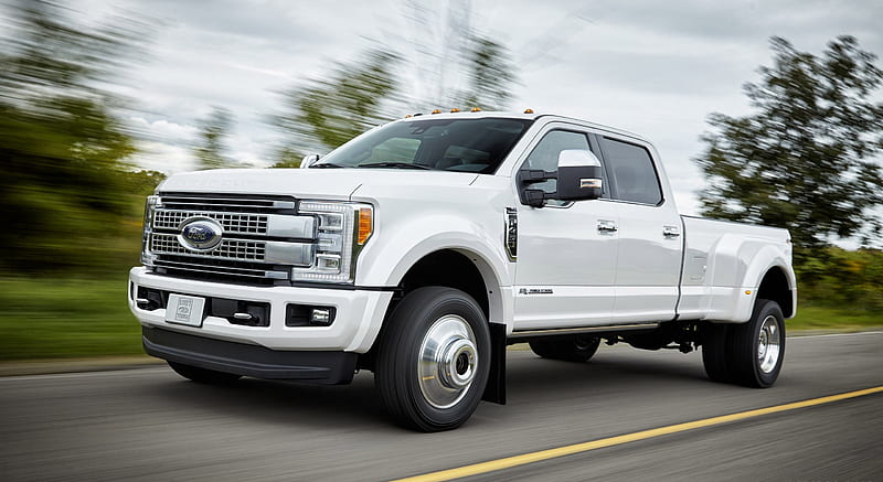 2017 Ford F-450 Super Duty Platinum Crew Cab - Front , car, HD wallpaper