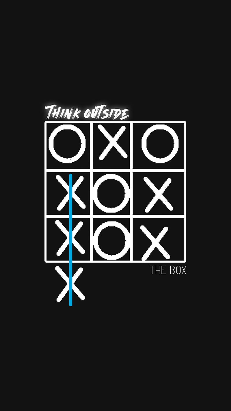 Think Outside , philosophy, HD phone wallpaper