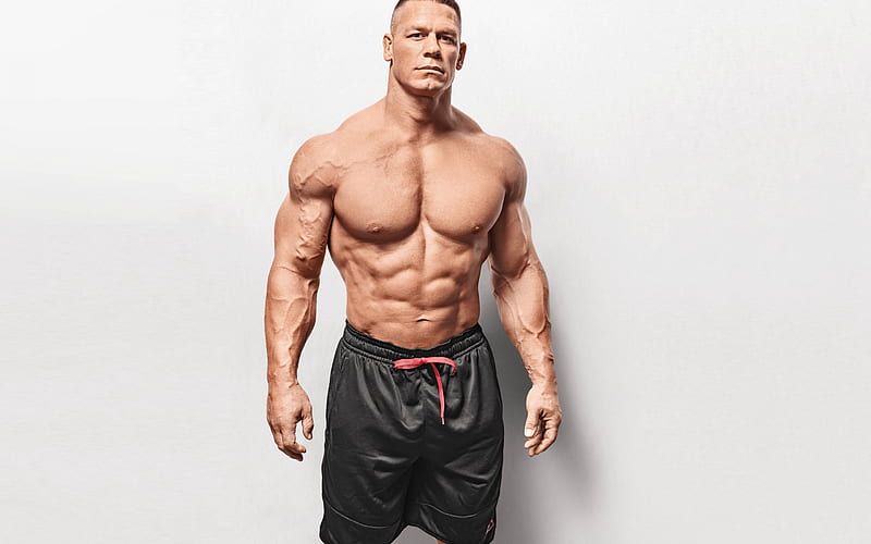 John Cena, WWE, American Wrestler, Portrait, hoot, John Felix Anthony Cena,  Bodybuilding, HD wallpaper | Peakpx