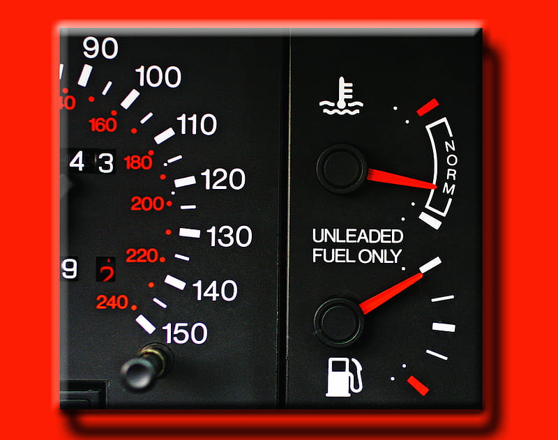Speedometer, auto, car, fuel, gas, kilometer, petro, speed, HD wallpaper