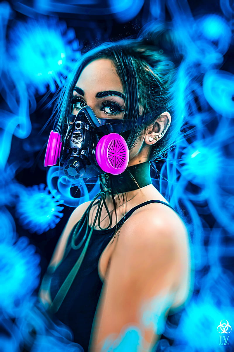 Neon Eyes Girl 4k, HD Artist, 4k Wallpapers, Images, Backgrounds, Photos  and Pictures