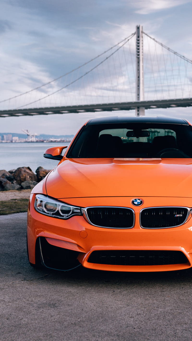 M4 GTS, bmw, orange, car, supercar, sports, HD phone wallpaper | Peakpx