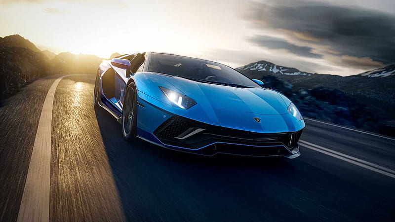 How Much Does A Lamborghini Actually Cost?, Sky Blue Lamborghini, HD wallpaper