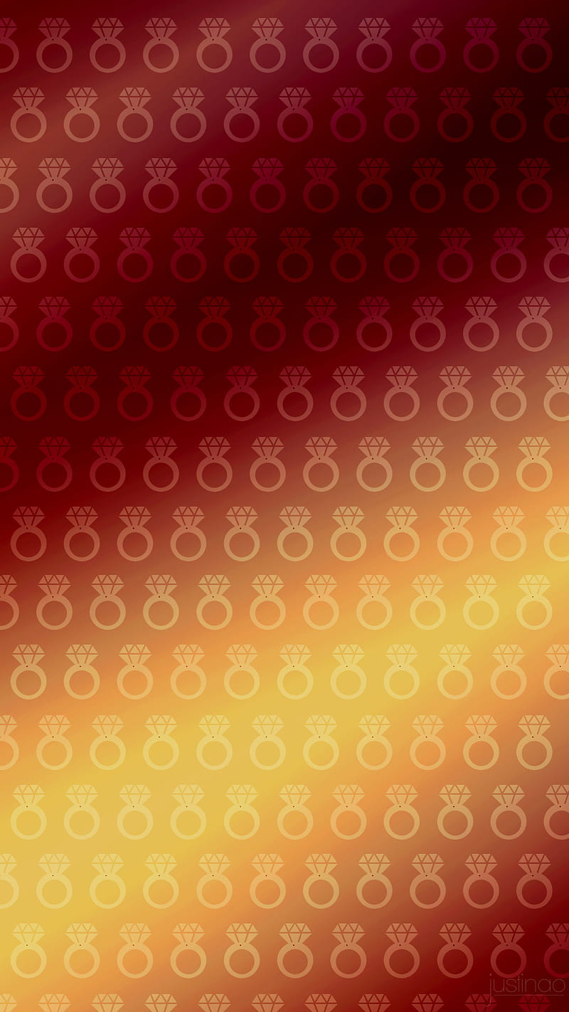 ring pattern5, gold, pattern, red, ring, royal, shine, yellow, HD phone wallpaper