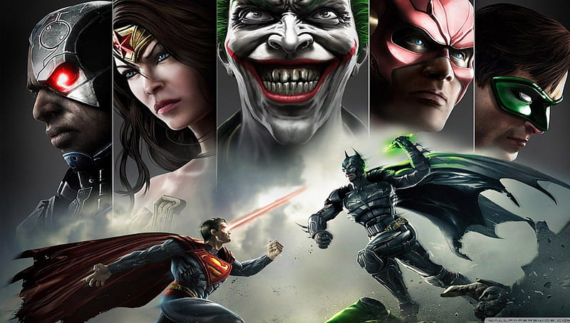 SUPERMAN VS BATMAN, game, fight, batman, suprman, HD wallpaper