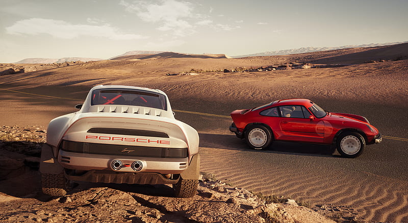 2021 Singer Porsche 911 All-terrain Competition Study - Rear , car, HD wallpaper