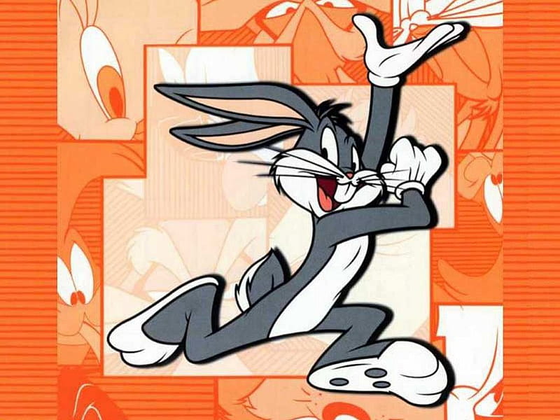 Bugs Bunny Running, bugs bunny, HD wallpaper