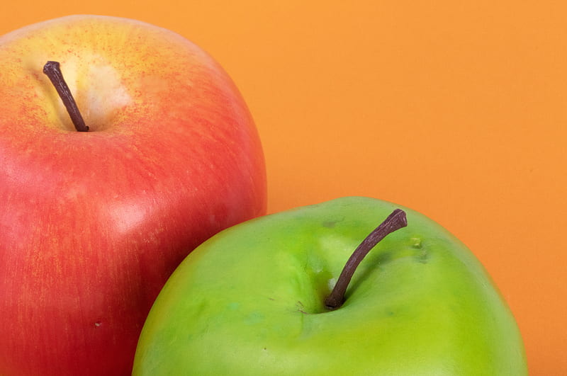 apple, fruit, red, ripe, HD wallpaper