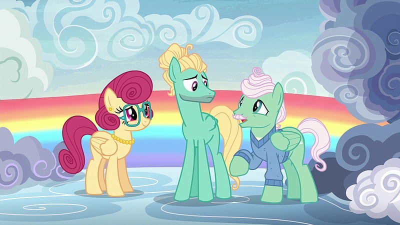 My Little Pony, My Little Pony: Friendship is Magic, Zephyr Breeze , Posey Shy , Gentle Breeze, HD wallpaper