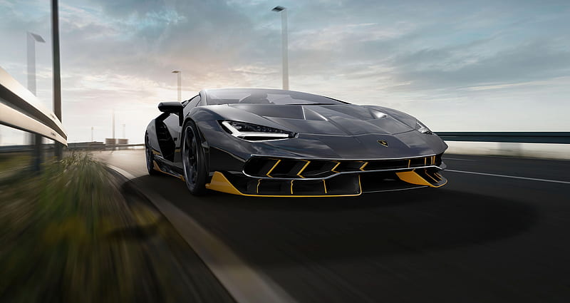 Lamborghini, Lamborghini Centenario, Car, Sport Car, Supercar, Black Car,  HD wallpaper | Peakpx