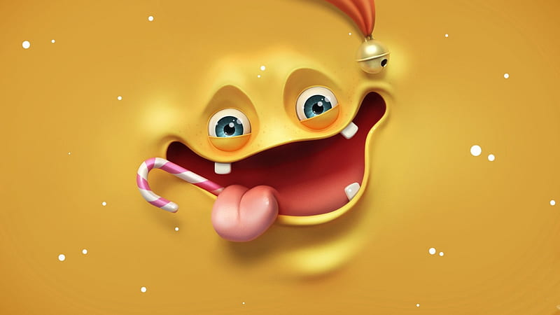 *** Funny face ***, colorful, fantasy, face, funny, HD wallpaper